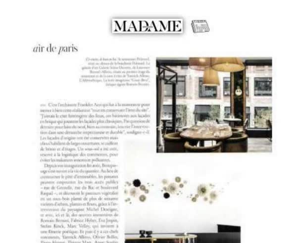 Madame: air de Paris, Paris lifestyle feature including Champion Spirit