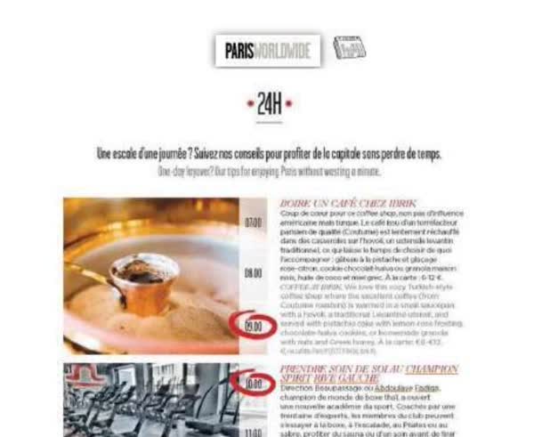 Paris Worldwide: 24 hours in Paris, prendre soin de soi au Champion Spirit Rive Gauche