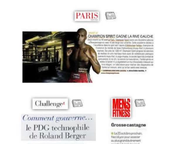 Challenges: Paris Rive Gauche feature including Champion Spirit