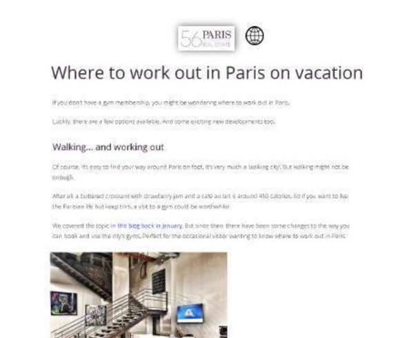 Paris Worldwide: where to work out in Paris on vacation, featuring Champion Spirit