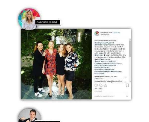 Caroline Faindt on Instagram at Champion Spirit Paris