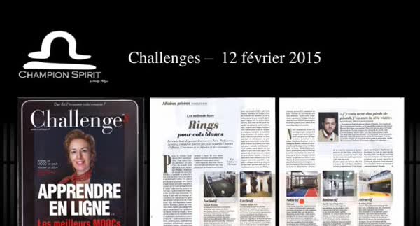 Challenges, 12 February 2015: Champion Spirit press feature