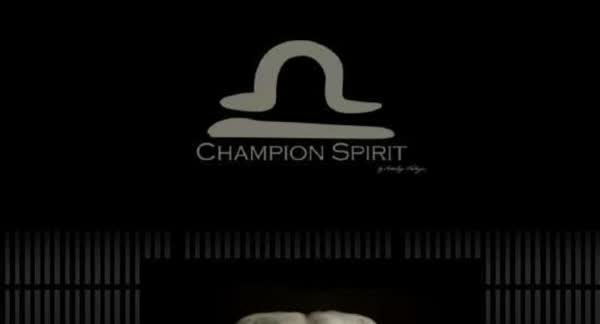 Champion Spirit press portfolio, opening slide
