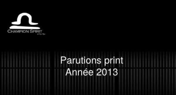 Champion Spirit print coverage, 2013 section opener