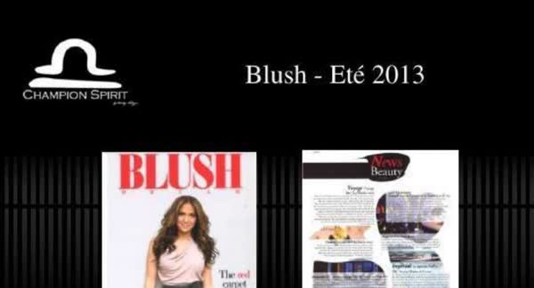 Blush, summer 2013: Champion Spirit print coverage