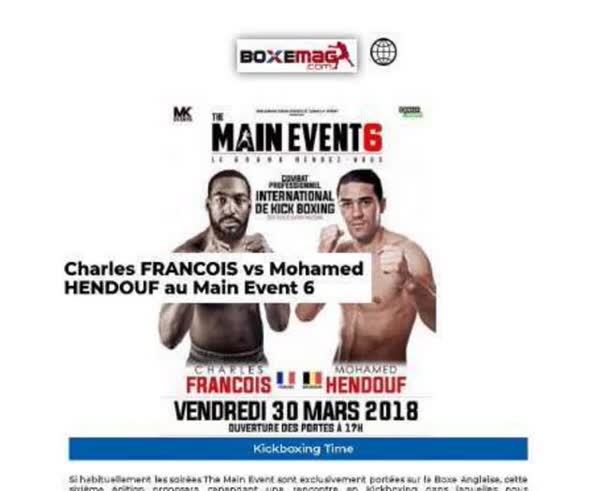 Boxe Mag International: feature on Abdoulaye Fadiga