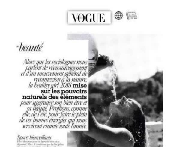 Vogue beaute: feature quoting Abdoulaye Fadiga