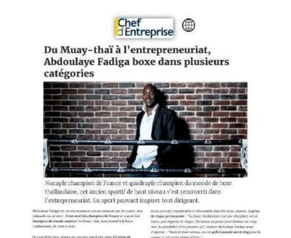 Chef d'Entreprise: du Muay thai a l'entrepreneuriat, Abdoulaye Fadiga boxe dans plusieurs categories
