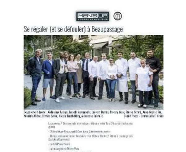 Les Echos: se regaler et se defouler a Beaupassage, with Champion Spirit