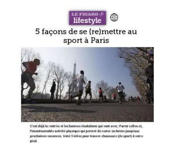 5 facons de se remettre au sport a Paris, featuring Champion Spirit